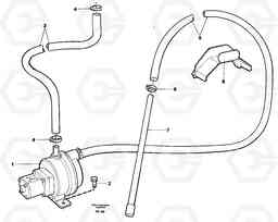 67692 Fuelfilling pump with hoses EC150C ?KERMAN ?KERMAN EC150C SER NO - 253, Volvo Construction Equipment