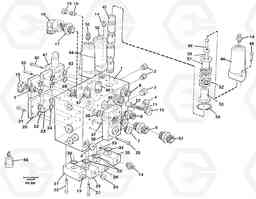 58854 Slew valve assembly EC150C ?KERMAN ?KERMAN EC150C SER NO - 253, Volvo Construction Equipment