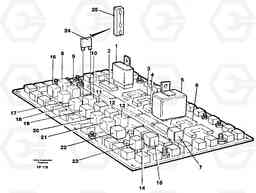 105371 Electrical distribution unit, relay EW150C ?KERMAN ?KERMAN EW150C SER NO - 688, Volvo Construction Equipment