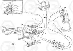 14787 Brake system, superstructure EW150C ?KERMAN ?KERMAN EW150C SER NO - 688, Volvo Construction Equipment