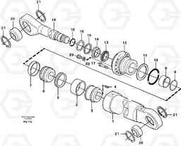 3118 Knuckle cylinder EC130 ?KERMAN ?KERMAN EC130 SER NO - 103, Volvo Construction Equipment