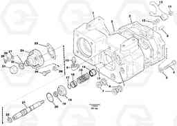 92189 Gear box casing incl. mounting parts EW130 ?KERMAN ?KERMAN EW130 SER NO - 447, Volvo Construction Equipment