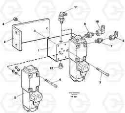 34987 Electric valve block EW130 ?KERMAN ?KERMAN EW130 SER NO - 447, Volvo Construction Equipment
