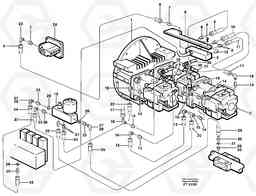 67837 Pump control EC340 SER NO 1001-, Volvo Construction Equipment