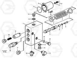 62493 Hose rupture valve, dipper arm cylinder EC390 SER NO 1001-, Volvo Construction Equipment