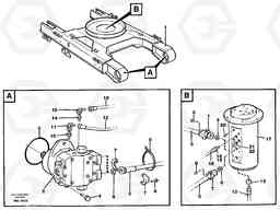 16867 Hydraulic system, transport in undercarrige EC280 SER NO 1001-, Volvo Construction Equipment