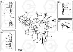 51007 Hydraulic motor, travel EC280 SER NO 1001-, Volvo Construction Equipment