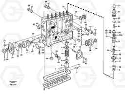 86555 Injection pump EC280 SER NO 1001-, Volvo Construction Equipment