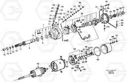 36954 Starter motor EC130C SER NO 221-, Volvo Construction Equipment