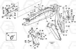 45737 Hydraulic equipment, adjustable boom EW130C SER NO 584-, Volvo Construction Equipment