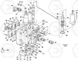 53527 Slew valve assembly EW130C SER NO 584-, Volvo Construction Equipment
