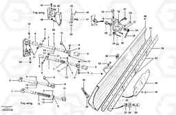 103969 Wing installation - cable wing G700 MODELS S/N 33000 -, Volvo Construction Equipment