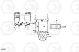54877 Brake power booster G700 MODELS S/N 33000 -, Volvo Construction Equipment