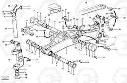 103965 Front axle and knuckle G700 MODELS S/N 33000 -, Volvo Construction Equipment