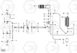 8305 Steering circuit G700 MODELS S/N 33000 -, Volvo Construction Equipment