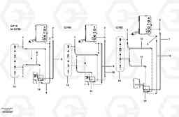 8310 Secondary steering circuit G700 MODELS S/N 33000 -, Volvo Construction Equipment