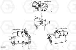 22937 Starter motor G700 MODELS S/N 33000 -, Volvo Construction Equipment