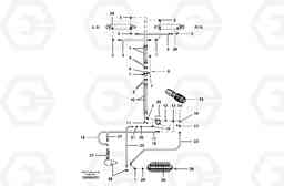 18387 Supplemental steering circuit - main - standard G700B MODELS S/N 35000 -, Volvo Construction Equipment