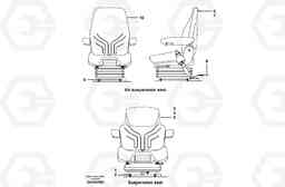 33856 Suspension seat installation G700B MODELS S/N 35000 -, Volvo Construction Equipment
