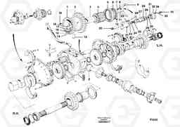 9583 Final drive - differential lock G700B MODELS S/N 35000 -, Volvo Construction Equipment