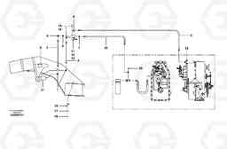 37885 Lock cylinder circuit - MBCS/HMBCS G700B MODELS S/N 35000 -, Volvo Construction Equipment