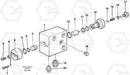 44969 Axle locking system EW150C SER NO 689-, Volvo Construction Equipment