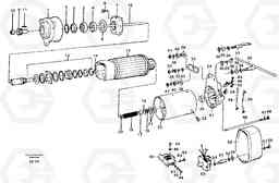 23982 Starter motor EC450 SER NO 1782-1909, Volvo Construction Equipment