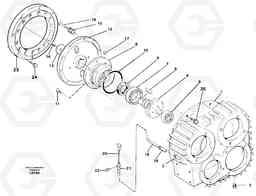 18499 Pump gear box EC450 SER NO 1782-1909, Volvo Construction Equipment