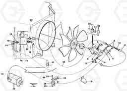 99931 Hydraulic system, oil cooler EC450 SER NO 1782-1909, Volvo Construction Equipment