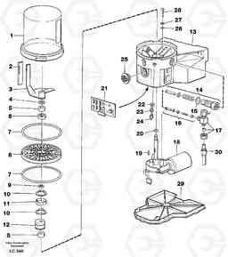 28677 Automatic lubrication pump EC650 SER NO 539-618, Volvo Construction Equipment