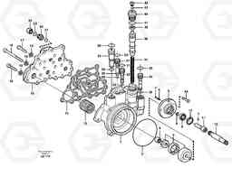 102323 Rear axle, Gear shift sensor EW160 SER NO 1001-1912, Volvo Construction Equipment