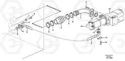 68133 Hydraulic system suction lines EW160 SER NO 1001-1912, Volvo Construction Equipment