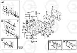 77406 Main valve assembly, B EW160 SER NO 1001-1912, Volvo Construction Equipment