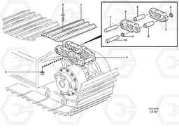 35416 Crawler track EC160 SER NO 1001-, Volvo Construction Equipment