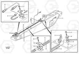 6736 Hydr. quick fit equipm. dipper arm EC160 SER NO 1001-, Volvo Construction Equipment
