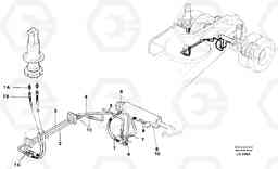 39822 Steering system, undercarriage EW230B SER NO 1736-, Volvo Construction Equipment