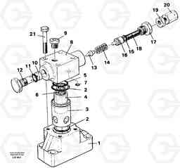 38993 Magnet equipment Ohio/almhult Pressure limiting valve EW230B SER NO 1736-, Volvo Construction Equipment