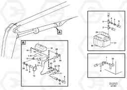 38078 Hydraulic system, line brk valve,dipper armcylinder mtrl.handl.eq. EW230B SER NO 1736-, Volvo Construction Equipment