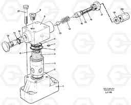 1370 Pressure limiting valve EC230B SER NO 5252-, Volvo Construction Equipment