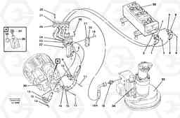 100653 Hydraulic system, feeding lines EC230B SER NO 5252-, Volvo Construction Equipment