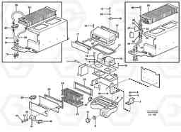 35229 Heating unit EW140 SER NO 1001-1487, Volvo Construction Equipment