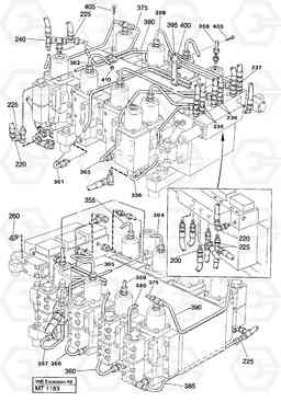 38155 Main valve assembly with connections EC230 ?KERMAN ?KERMAN EC230 SER NO - 4368, Volvo Construction Equipment
