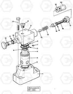 47360 Pressure limiting valve EW230 ?KERMAN ?KERMAN EW230 SER NO - 1447, Volvo Construction Equipment