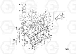 33841 Cylinder block EC240, Volvo Construction Equipment