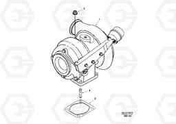 58075 Turbocharger with fitting parts EC240, Volvo Construction Equipment