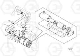 34554 Inlet system, pre-cleaner EC240, Volvo Construction Equipment