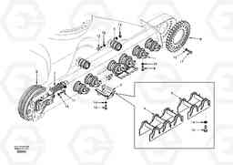 64683 Undercarriage, components and track guards EC240, Volvo Construction Equipment