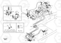 44291 Servo system, control valve to remote control valve pedal EC240, Volvo Construction Equipment