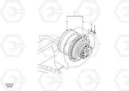 41097 Travel motor with mounting parts EC140, Volvo Construction Equipment
