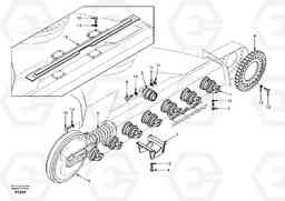 37677 Undercarriage, components and track guards EC140, Volvo Construction Equipment